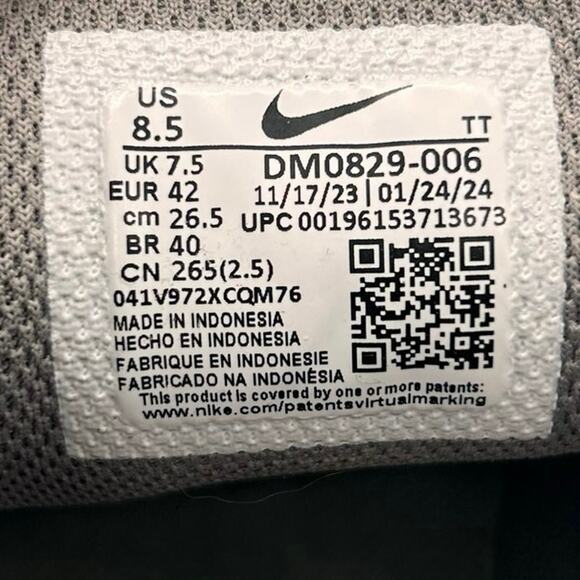 Nike Air Max Alpha Trainer 5 Athletic Sneaker Cobblestone Crimson‎ Gum Men's 8.5 - Picture 9 of 11